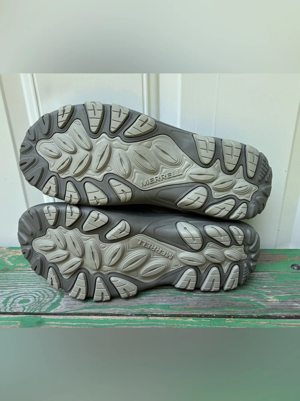 Merrell Mens Huntington Sport Flip Sandals Boulder Sz 9 Shoes